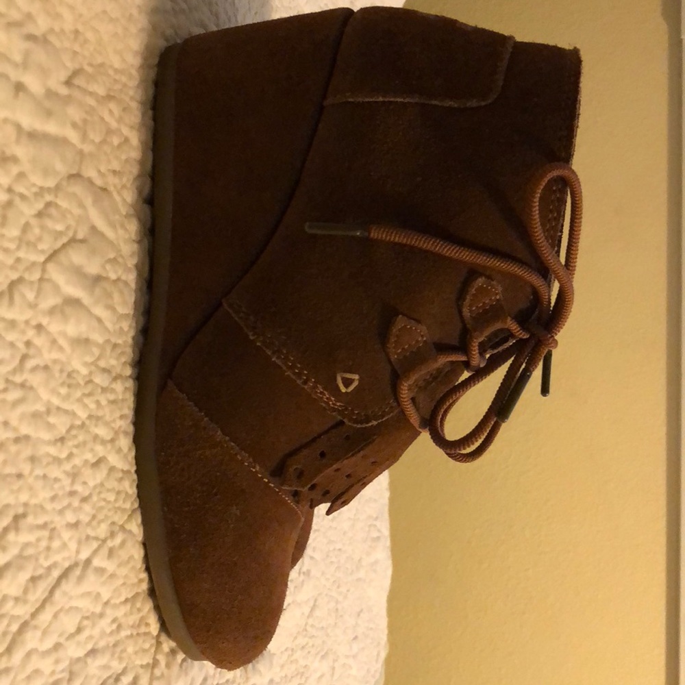 Tons Wedge Lace Up Bootie